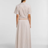 Tenfold Skirt in Cosmos Stripe