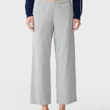 French Terry Straight Leg Pant