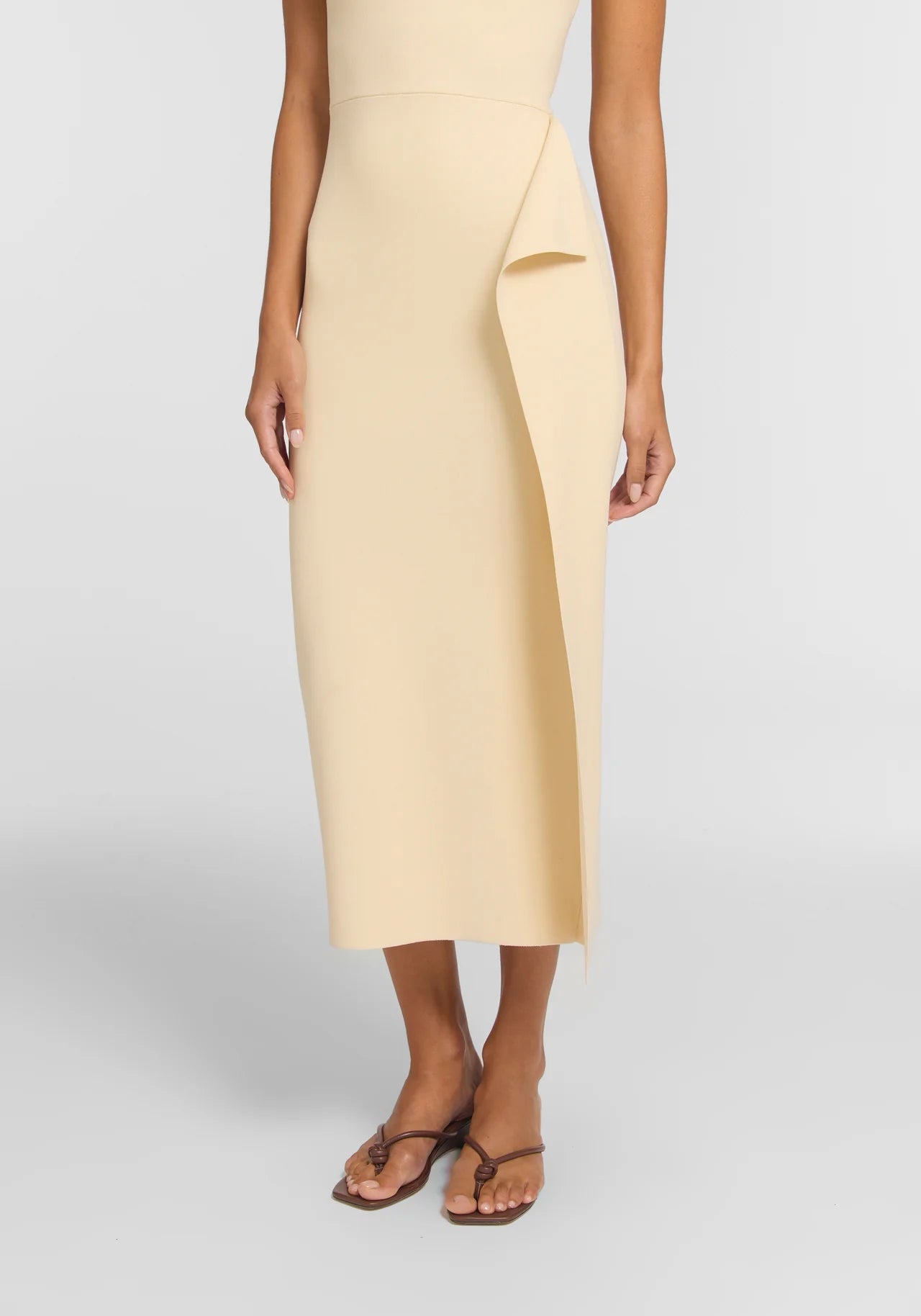 Honeydew Dress in Buttermilk Viktoria + Woods