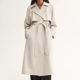 Nova Trench Coat in Pebble Elka Collective