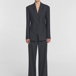 Michigan Blazer in Black Pinstripe Cloth Lifestyle Boutique