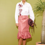 Odie Embroidered Shirt Alemais