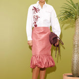 Odie Embroidered Shirt Alemais