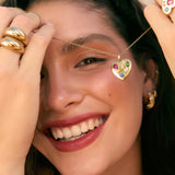 Bisou Heart Necklace Arms of Eve