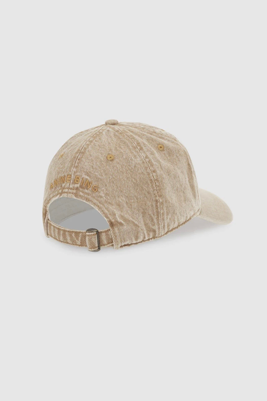 Jeremy Baseball Cap in Butter Yellow ANINE BING