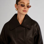 The Brooklyn Sunglasses in Gold Luv Lou