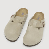 Boston SFB Taupe Suede Leather - Regular Fit