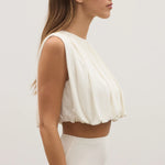 Contessa Top in Ivory Bayse Brand