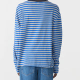 Stripe Boyfriend Long Sleeve T-Shirt