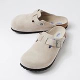 Boston SFB Oyster Suede Leather - Regular Fit Birkenstock