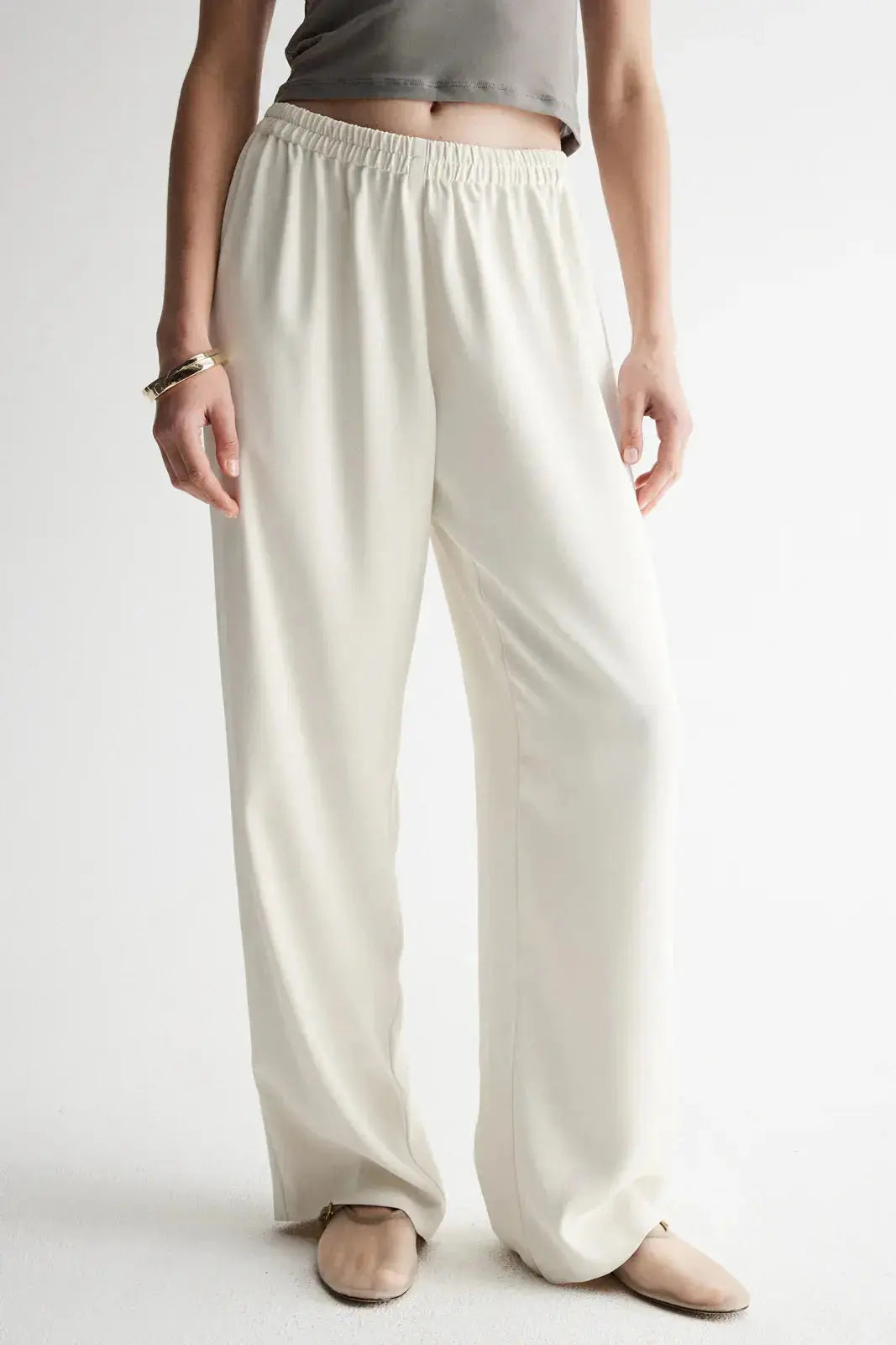 Edra Pant in Ecru Elka Collective