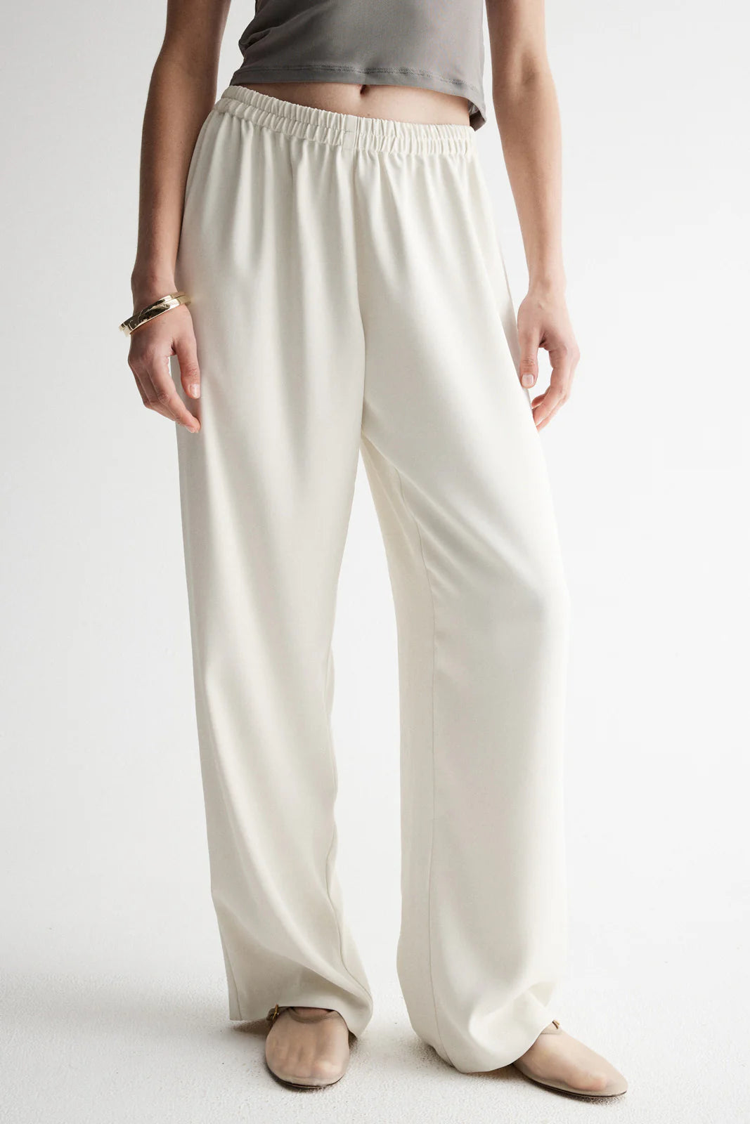 Edra Pant in Ecru