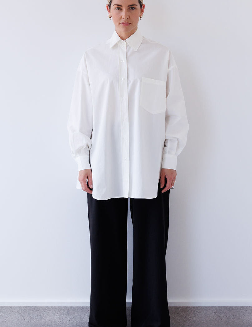 Bec Shirt in White Mabel