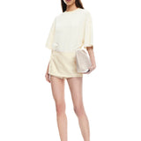 Bloom Short Sleeve Stripe in Lemontini Lioness