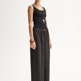 Mina Pant in Black