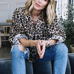 Flynn Jacket in Leopard Anine Bing
