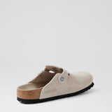 Boston SFB Oyster Suede Leather - Regular Fit Birkenstock