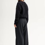 Abigail Knit Cardigan in Navy Elka Collective
