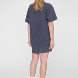 Beth Mini Dress in Washed Black