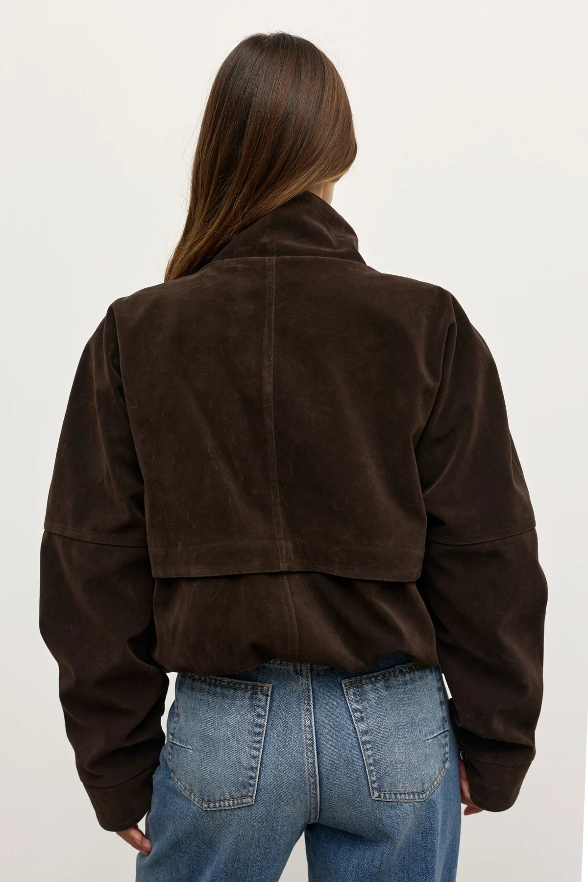 Inez Jacket in Brown Bayse Brand