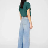 Ashton Tee in Dark Teal Anine Bing