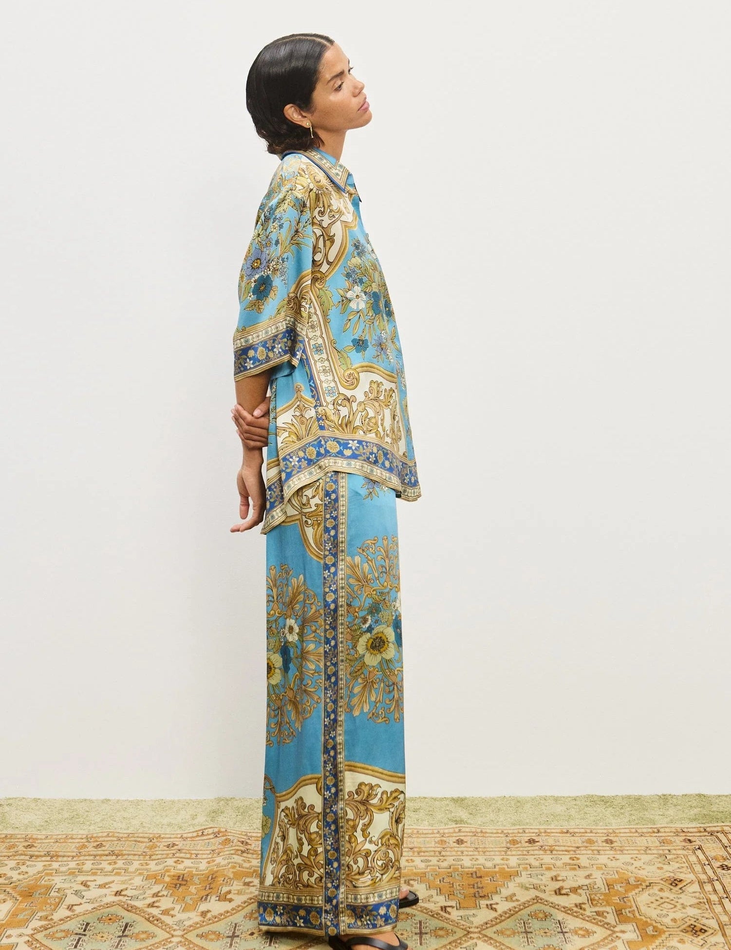Cassie Silk Pant Alemais