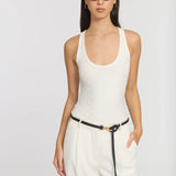 Saint Tank in White Viktoria + Woods