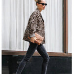 Flynn Jacket in Leopard Anine Bing