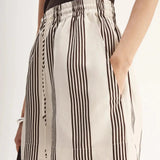 Milo Short in Chocolate Stripe