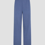 Wide leg double jersey pant in Midnight Blue Bassike