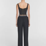 Ivanhoe Pant in Black Viktoria + Woods