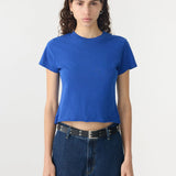 Cobalt Raw Edge Baby T-Shirt