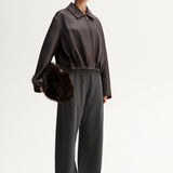 Rae Jacket in Aubergine
