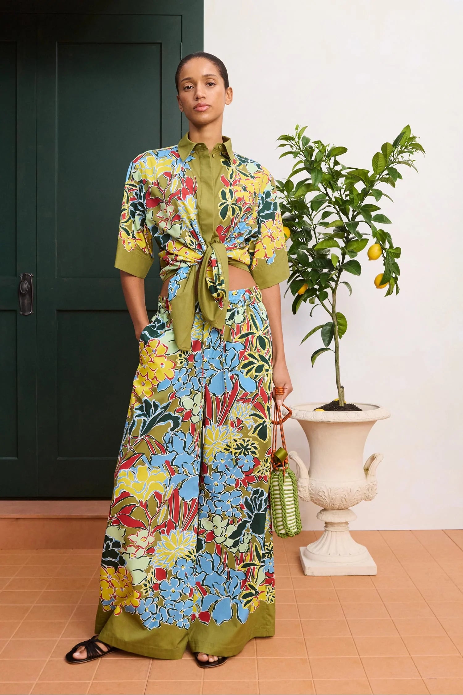 Solstice Pant in Multi Alemais