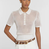 Dandelion Polo in Ivory Marle