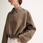 Rae Jacket in Taupe Elka Collective