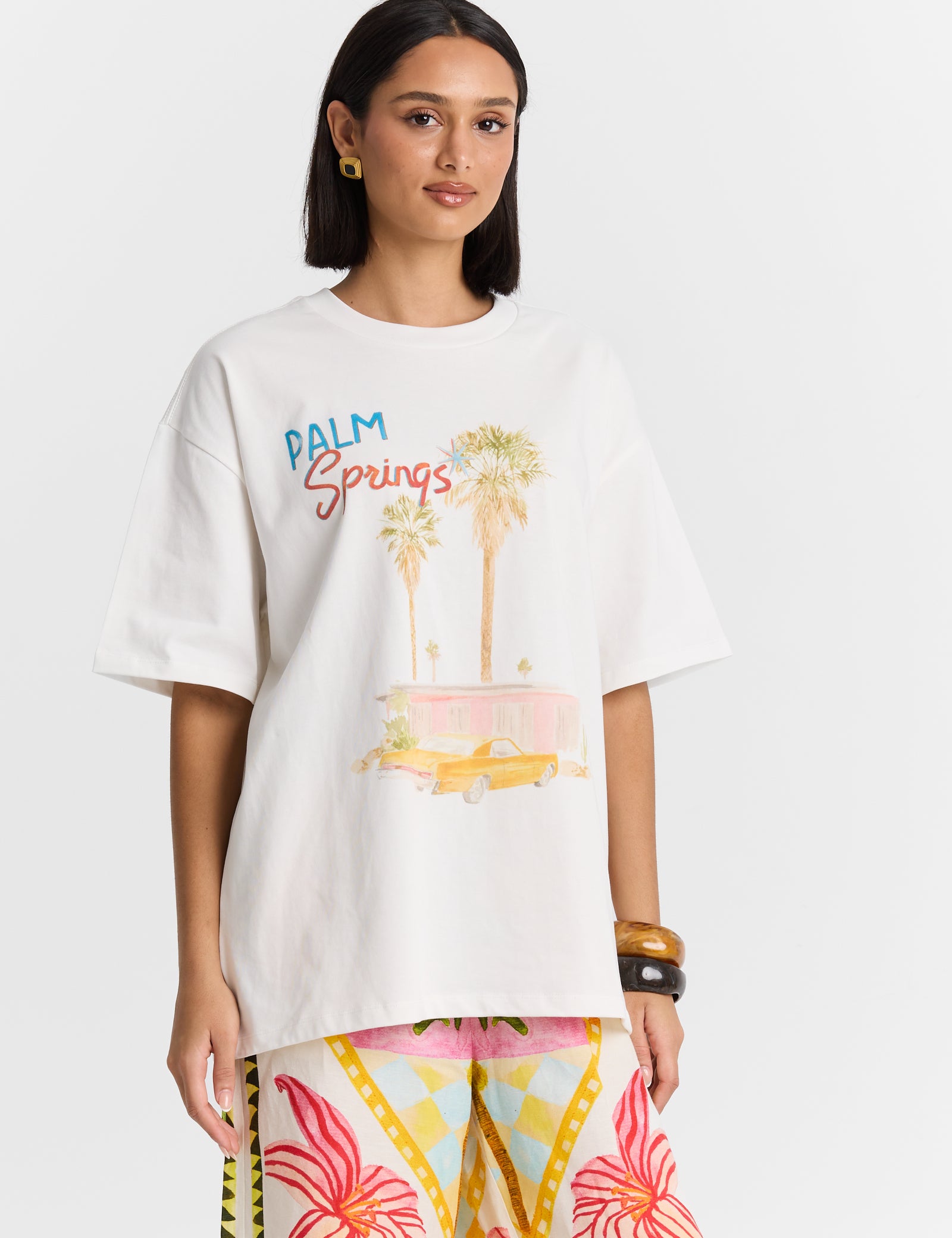 Palm Springs Oversized Tee Maku