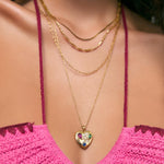Bisou Heart Necklace Arms of Eve