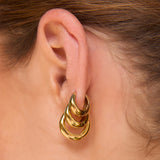 Max Gold Earrings Mini