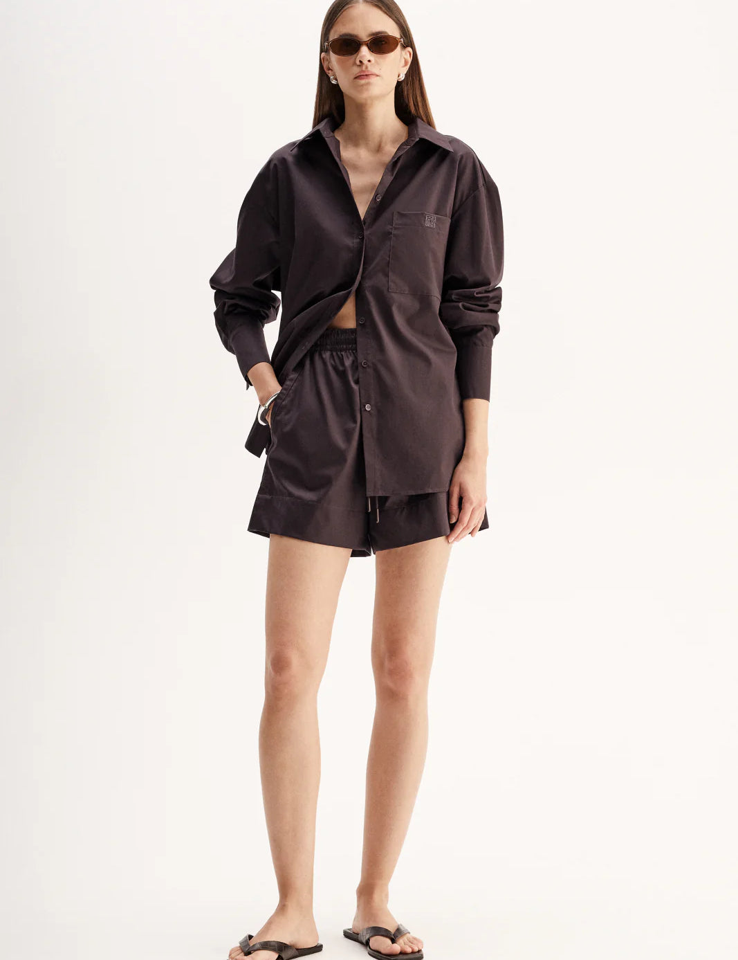 Austin Shirt in Chocolate Elka Collective