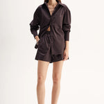 Austin Shirt in Chocolate Elka Collective