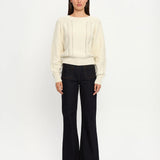 Tahlia Knit in Cream Kivari