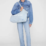 Leo Denim Tote in Lucid Blue ANINE BING