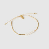 Seline Gold and Pearl Bracelet Arms of Eve