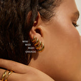 Max Gold Earrings Mini