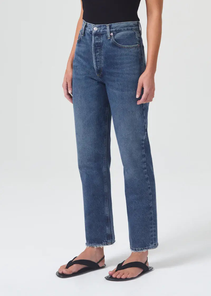 90’s Pinch Waist High Rise Straight in Range AGOLDE