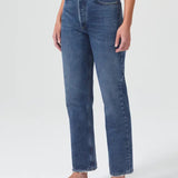 90’s Pinch Waist High Rise Straight in Range AGOLDE