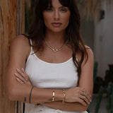 Valentine Necklace in Gold Arms of Eve