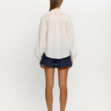 Lenny Blouse in White