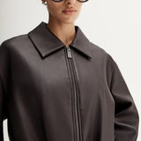 Rae Jacket in Aubergine